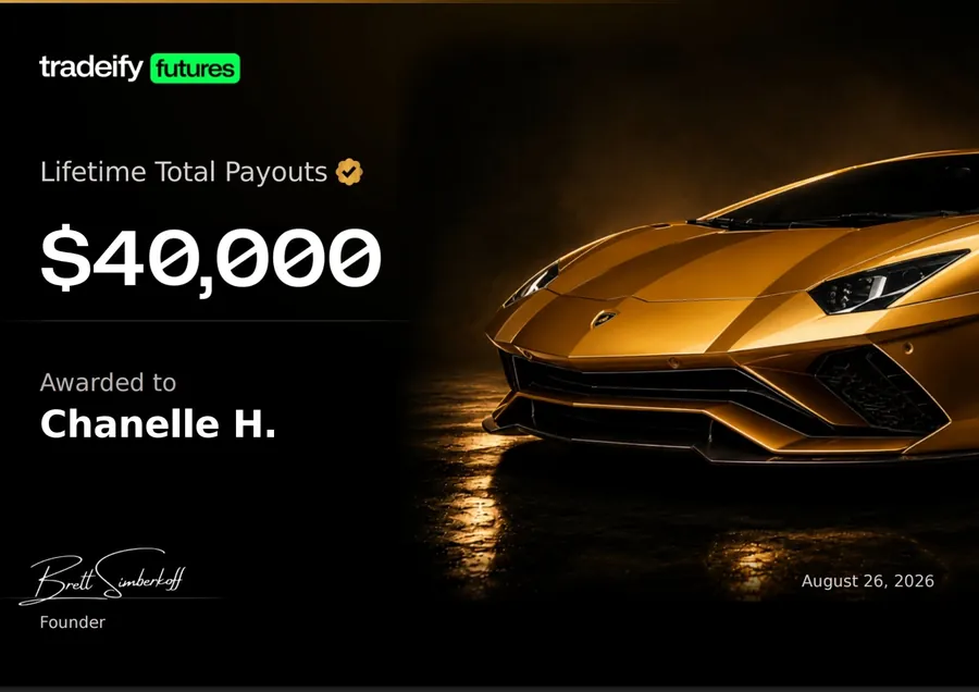 Payout certificate for Chanelle